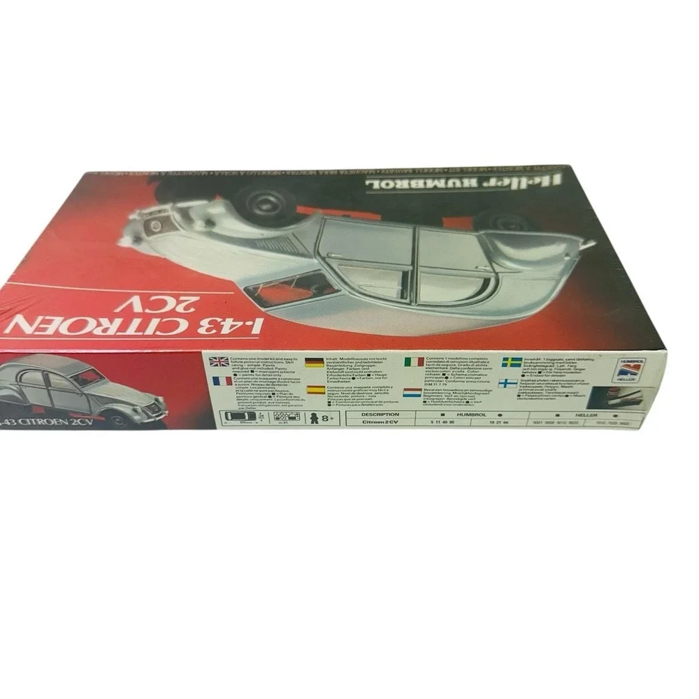 Heller Humbrol 1:43 Citroen 2 CV No. 80175‎ Factory Sealed New Vintage NOS